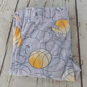 Space Jam Pajama Pants Size 8 (kid)